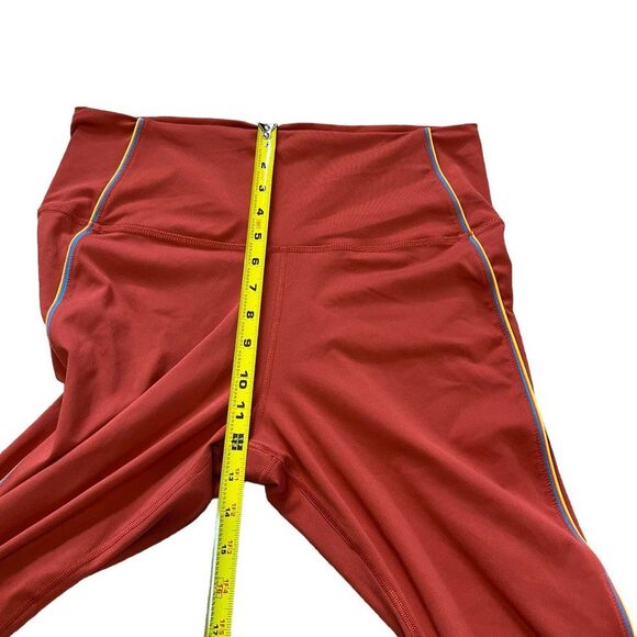 Nike Yoga Women's Pants 7/8 Length Training Tights Size XL Firewood Orange - Picture 10 of 12